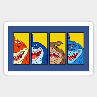 Urban Sharks Sticker